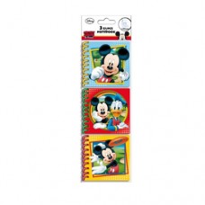 Set 3 carnetele Disney Mickey